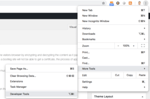 Google Chrome Developer Tools Google Chrome Developer Tools