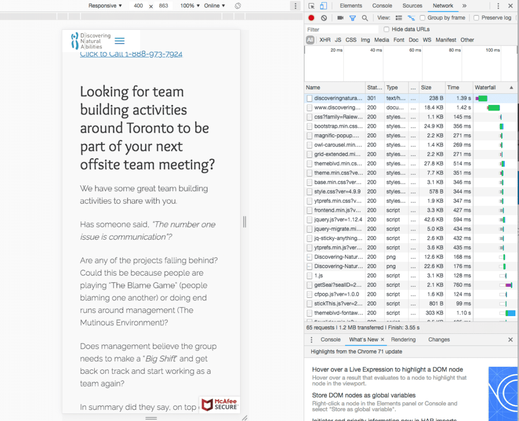 Using Google Chrome Developer Tools to Optimize Your Mobile Website Performance Using Google Chrome Developer Tools to Optimize Your Mobile Website Performance